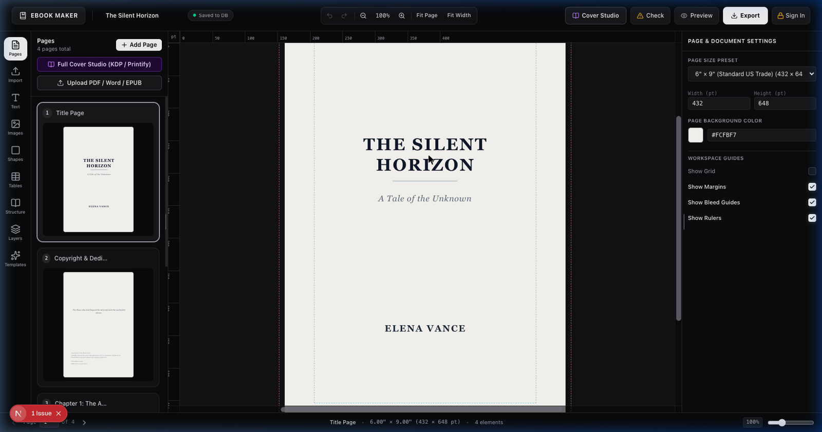 Inspector Properties: Typography, Colors, Borders & Shadows